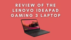 Lenovo IdeaPad Gaming 3 laptop