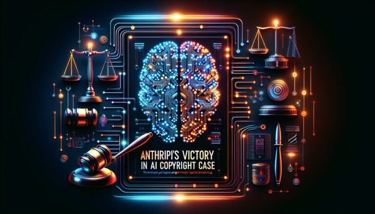 Anthropic's Legal Victory in AI Copyright Case featured image