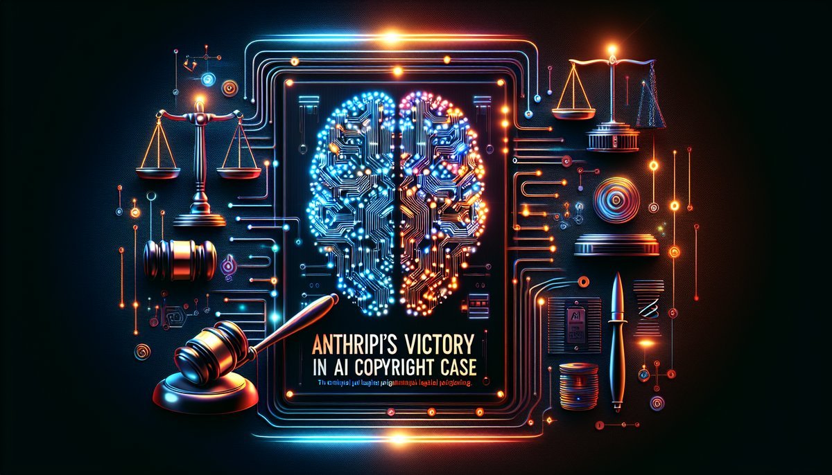 Anthropic's Legal Victory in AI Copyright Case featured image