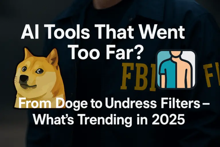 viral ai tools 2025, doge ai tool, undress ai filter, controversial ai apps, trending ai tools