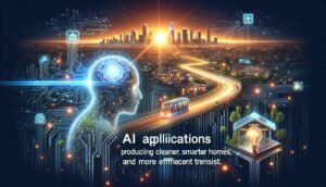 AI applications are producing cleaner cities, smarter homes and more efficient transit