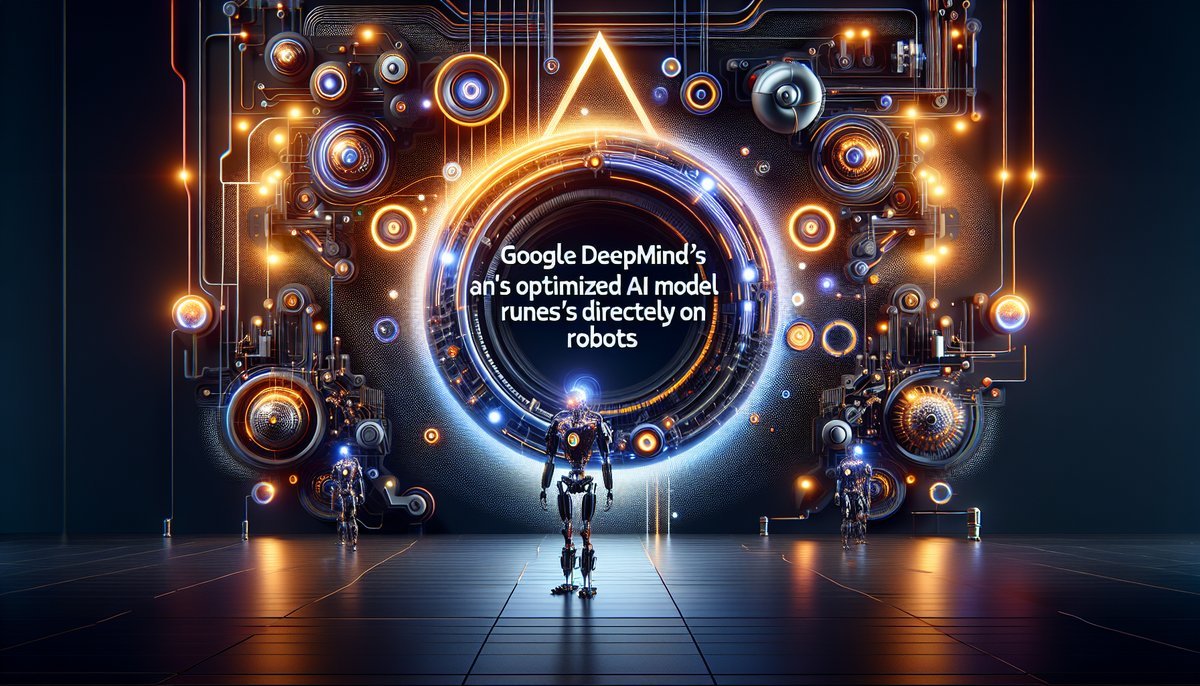 Google DeepMind’s optimized AI model runs directly on robots