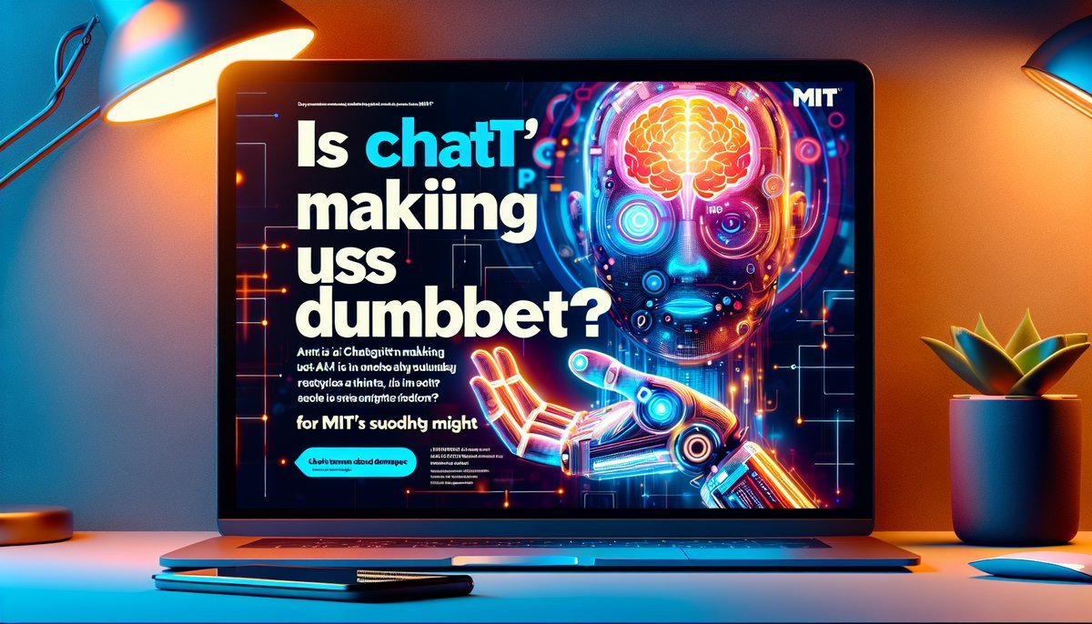 Is ChatGPT Making Us Dumber? MIT’s Study Suggests It Might Be